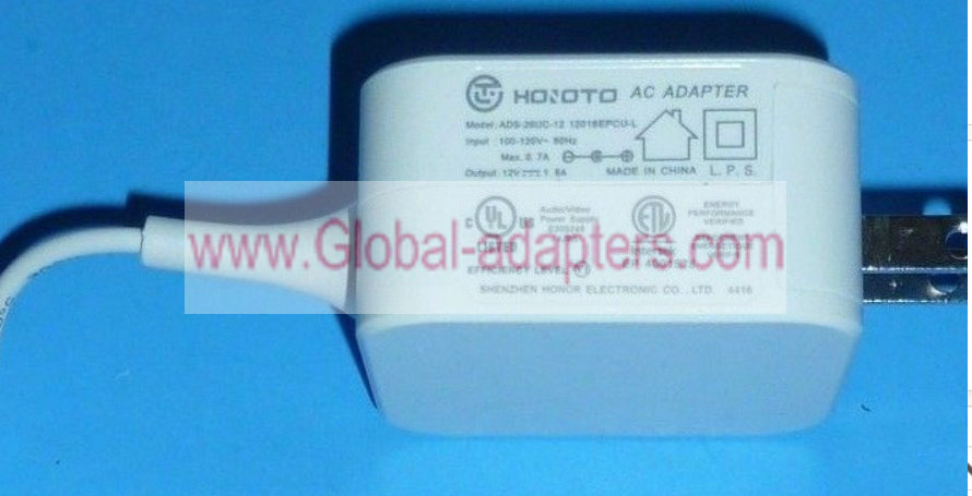 Genuine HOIOTO ADS-26UC-12 12018EPCU-L AC ADAPTER 12V 1.6A power supply